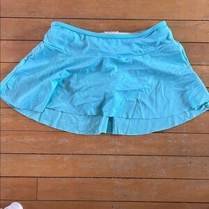 EUC Lands' End Kids Aqua swim Skirt